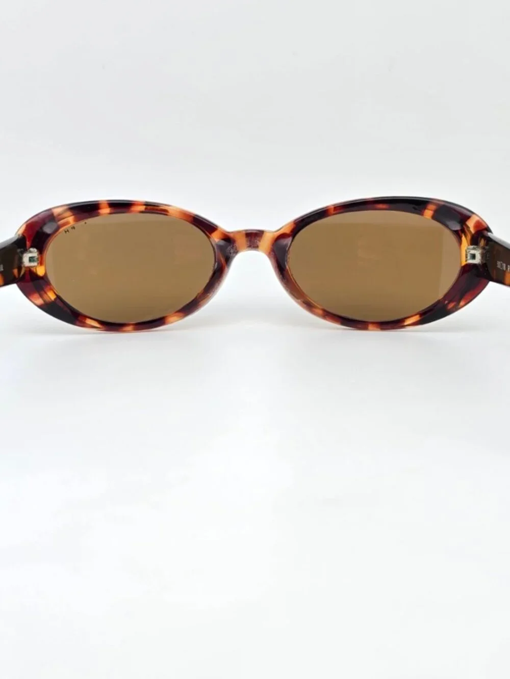 Ralph by Ralph Lauren 953/S Tortoise Frame Brown Lens Oval Cat Eye Sunglasses